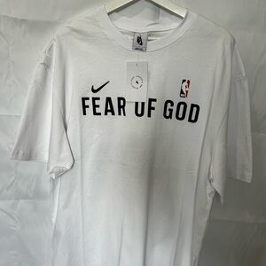 Nike Fear of God White T-Shirt